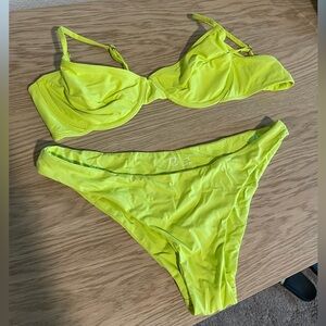 Riot Swim Bikini (top XS, bottoms S)